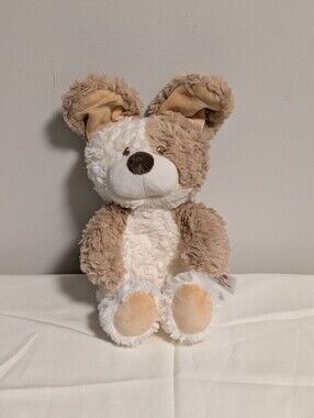 Gund baby. Plush Tan and Cream Puppy Stuffed Animal. Peekie The puppy.  EUC.